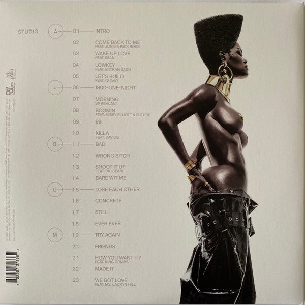 Teyana Taylor ‎– The Album - Mint- 2 LP Record 2021 Getting Out Our Dreams Def Jam USA Vinyl - R&B / Hip Hop