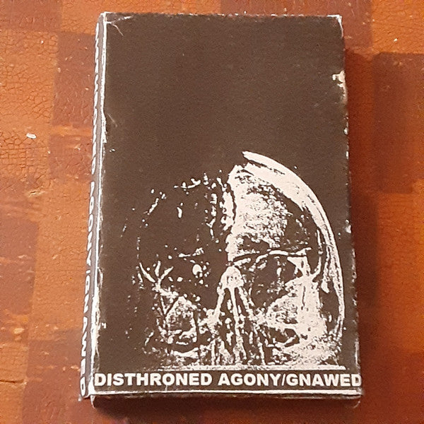 Disthroned Agony / Gnawed - Split - VG+ LP Record 2011 Northern Lord USA Tape - Non-Music - Shuga Records