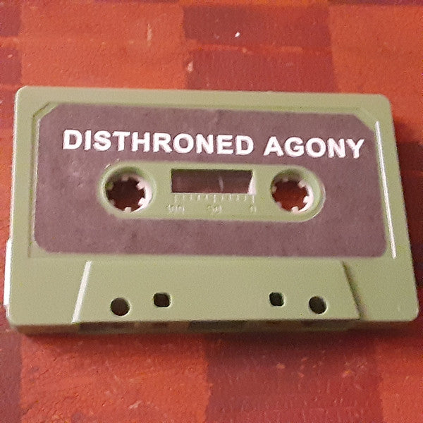 Disthroned Agony / Gnawed - Split - VG+ LP Record 2011 Northern Lord USA Tape - Non-Music - Shuga Records