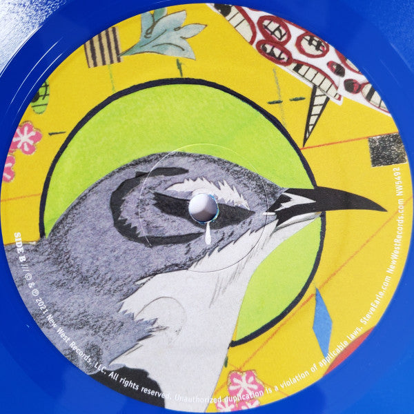 Steve Earle & The Dukes - J.T. - Mint- LP Record 2021 New West USA Chicago Cubs Royal Blue Vinyl - Folk - Shuga Records