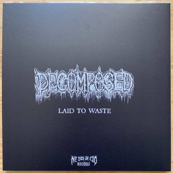 Decomposed - Laid To Waste - New 2 LP Record 2021 Me Saco Un Ojo UK Black Vinyl & Booklet - Death Metal / Doom Metal - Shuga Records