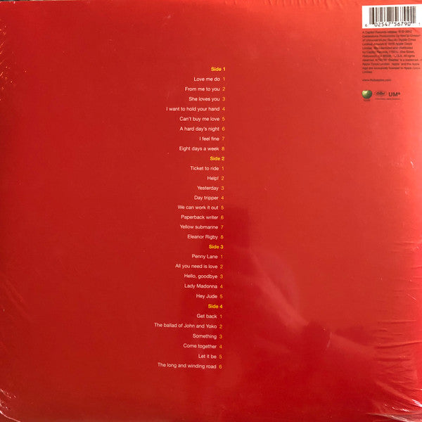 The Beatles - 1 (2000) - Mint- 2 LP Record 2018 Apple Capitol 180 gram Vinyl, Poster & Inserts - Pop Rock / Beat / Psychedelic Rock - Shuga Records