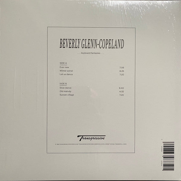 Beverly Glenn-Copeland - ...Keyboard Fantasies... (1986) - Mint- LP Record 2021 Transgressive UK Vinyl - Electronic / Ambient / New Age - Shuga Records