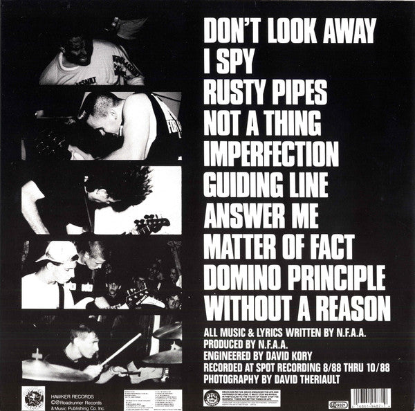 No For An Answer - A Thought Crusade - Mint- LP Record 1989 Hawker Europe Vinyl - Hardcore / Punk - Shuga Records