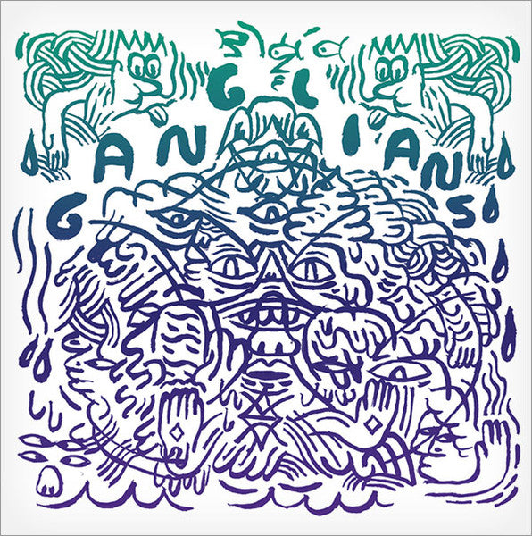 Ganglians - Monster Head Room - Mint- LP Record 2009 Weird Forest USA Red Vinyl - Space Rock / Indie Rock / Folk Rock - Shuga Records