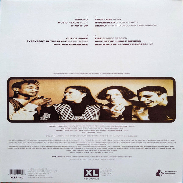 The Prodigy - Experience (1992) - New 2 LP Record 2020 XL Recordings UK Vinyl - Electronic / Techno / Hardcore / Dub - Shuga Records