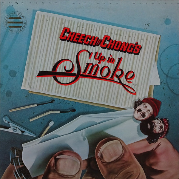 Cheech y Chong - Up In Smoke - Mint- (VG+ Cover) LP Record 1978 Warner Bros. USA Original Promo Vinyl - Soundtrack/Comedy - Shuga Records