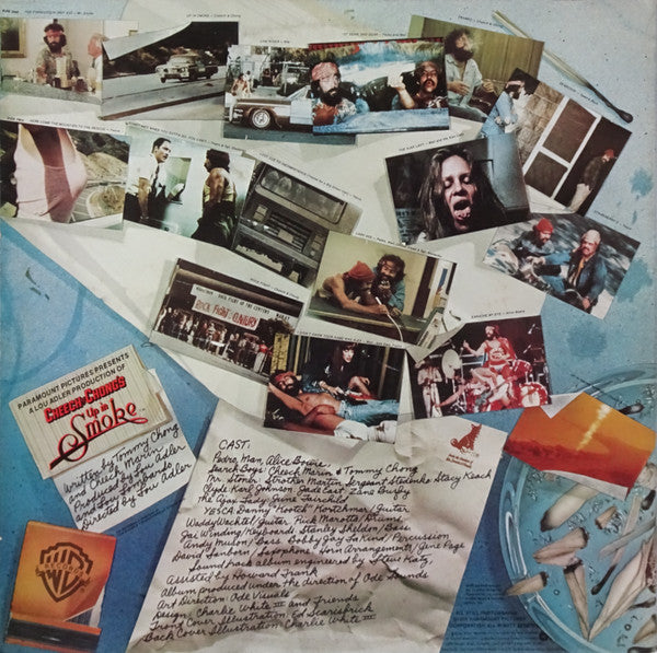 Cheech y Chong - Up In Smoke - Mint- (VG+ Cover) LP Record 1978 Warner Bros. USA Original Promo Vinyl - Soundtrack/Comedy - Shuga Records