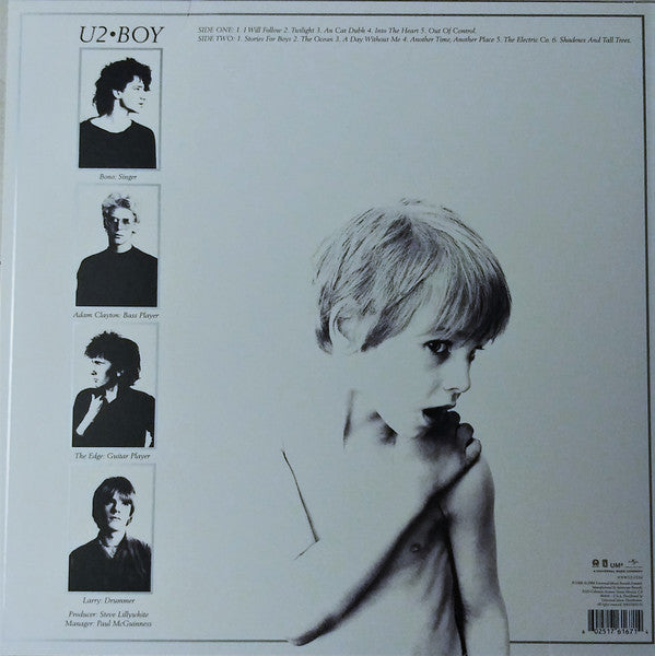 U2 - Boy (1980) - New LP Record 2013 Mercury Island 180 gram Vinyl & Booklet - Alternative Rock / Pop Rock - Shuga Records