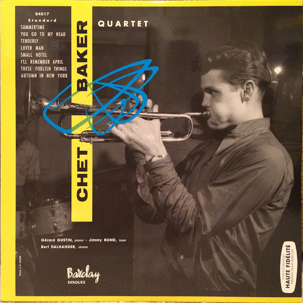 Chet Baker Quartet - Chet Baker Quartet (2) (1955) - New LP Record 2021 Barclay Sam France Mono 180 gram Vinyl & Insert - Jazz / Bop / Cool Jazz - Shuga Records