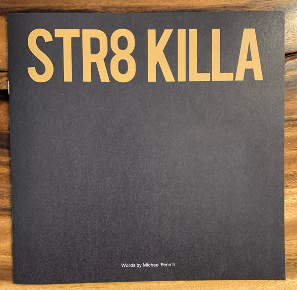 Freddie Gibbs - Str8 Killa (2010) - Mint- LP Record 2021 Mass Appeal Vinyl Me Please Club Edition Yellow & Black Splatter 180 gram & Booklet - Hip Hop - Shuga Records