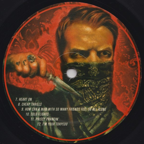 Eagles Of Death Metal - Heart On - VG+ LP Record 2009 Ipecac Rekords Red Vinyl, Insert & 7" - Rock & Roll / Hard Rock - Shuga Records