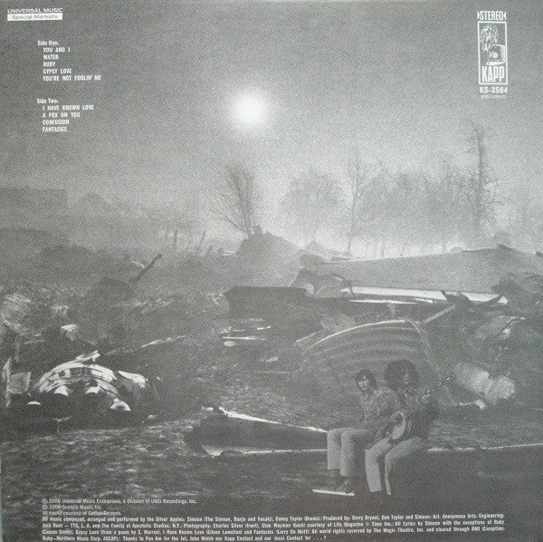 Silver Apples - Contact (1968) - VG+ LP Record 2008 Kapp Scorpio USA 180 gram Vinyl - Psychedelic Rock / Experimental