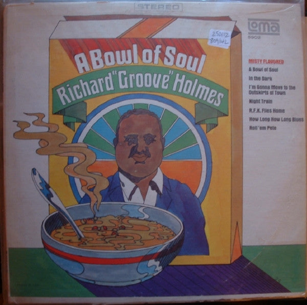 Richard "Groove" Holmes - A Bowl Of Soul - VG+ LP Record 1966 Loma USA Vinyl - Jazz / Soul-Jazz - Shuga Records