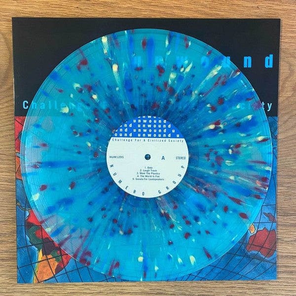 Unwound - Challenge For A Civilized Society (1998) - Mint- LP Record 2021 Numero Group Global Splatter Vinyl & Insert - Punk / Indie Rock - Shuga Records