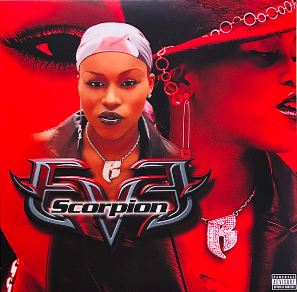 Eve ‎– Scorpion (2001) - Mint- 2 LP Record 2021 Ruff Ryders Interscope Red with Black Splatter Vinyl - Hip Hop - Shuga Records