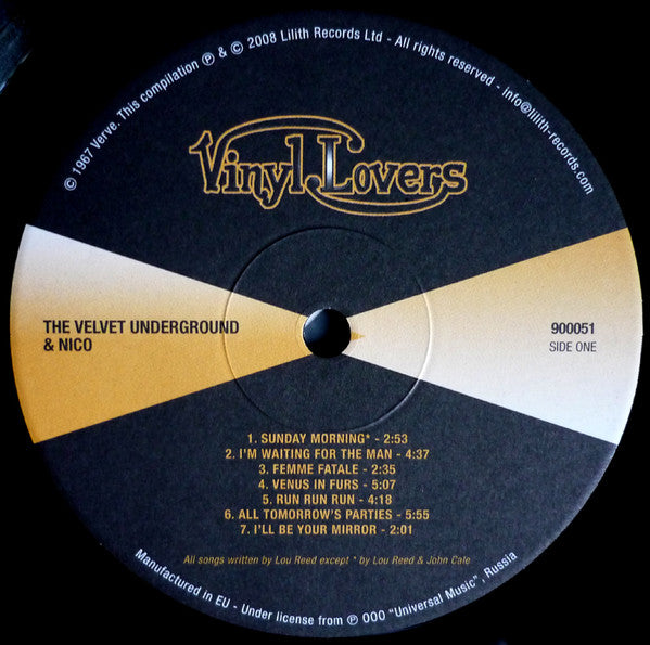The Velvet Underground & Nico - The Velvet Underground & Nico (1966)- New LP Record 2008 Vinyl Lovers 180 gram Vinyl & Peeling Banana Cover - Psychedelic Rock / Art Rock - Shuga Records