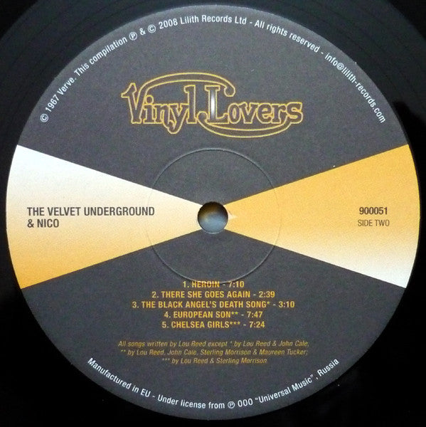 The Velvet Underground & Nico - The Velvet Underground & Nico (1966)- New LP Record 2008 Vinyl Lovers 180 gram Vinyl & Peeling Banana Cover - Psychedelic Rock / Art Rock - Shuga Records