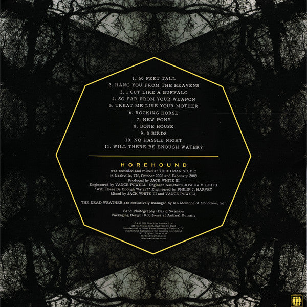 The Dead Weather - Horehound - New (opened to verify) 2 LP Record 2009 Third Man 180 gram Original Press Vinyl - Alternative Rock / Garage Rock / Blues Rock