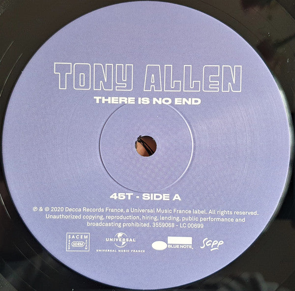 Tony Allen - There Is No End - New 2 LP Blue Note France Vinyl - Afrobeat / Jazz-Funk / Hip Hop - Shuga Records