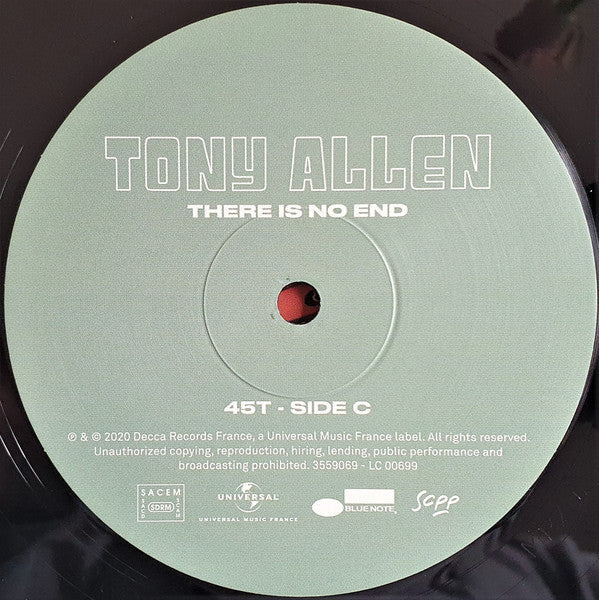 Tony Allen - There Is No End - New 2 LP Blue Note France Vinyl - Afrobeat / Jazz-Funk / Hip Hop - Shuga Records