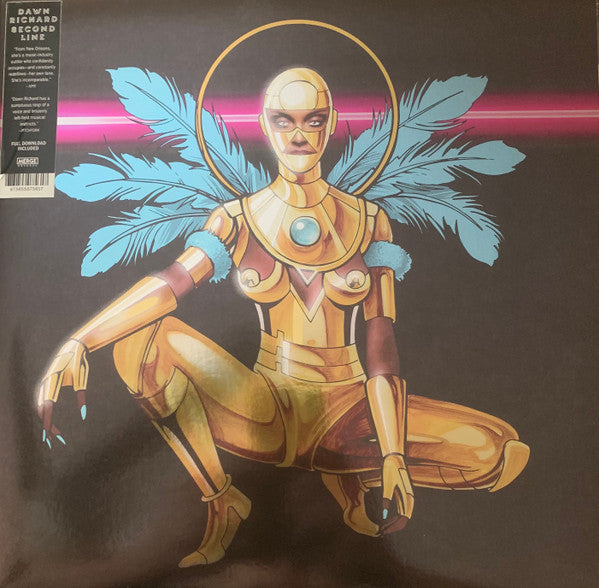 Dawn Richard - Second Line - Mint- LP Record 2021 Merge USA Vinyl & Download - Electronic / Electro / Footwork / R&B