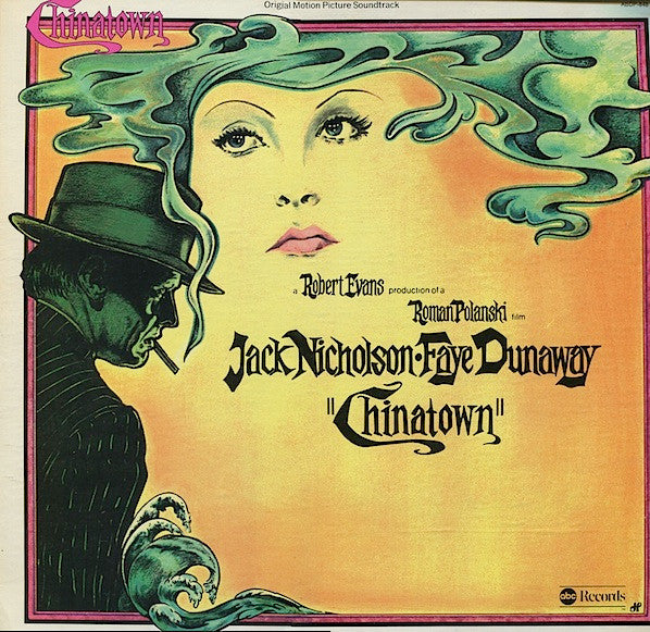 Jerry Goldsmith - Chinatown (Original Motion Picture) - VG+ (VG Cover) LP Record 1974 ABC USA Original Vinyl - Soundtrack - Shuga Records