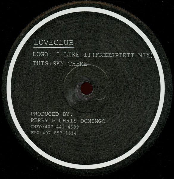 Loveclub - I Like It / Sky Theme - Mint- 12" Single Record 1997 DB USA Vinyl - Progressive Trance - Shuga Records