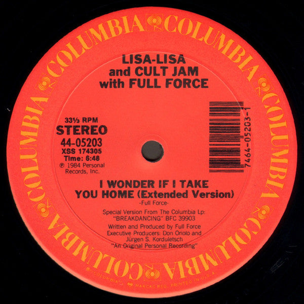 Lisa-Lisa And Cult Jam With Full Force - I Wonder If I Take You
