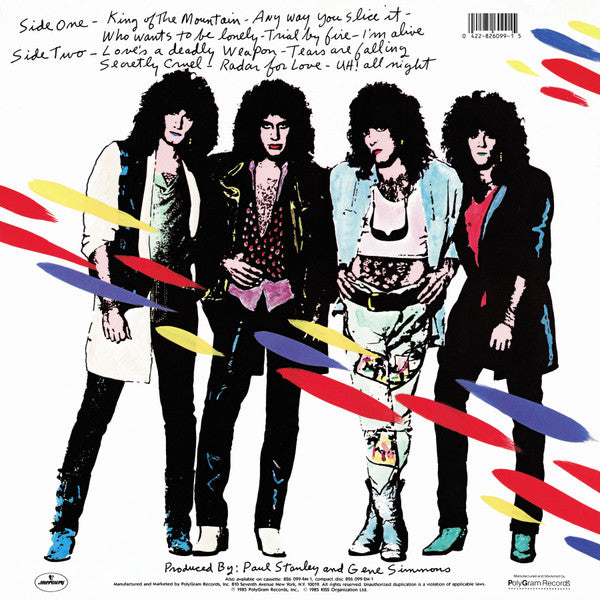 Kiss - Asylum - VG+ LP Record 1985 Mercury USA Vinyl - Hard Rock / Glam / Heavy Metal - Shuga Records