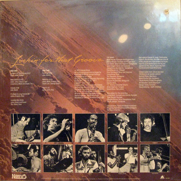 Baird Hersey & The Year Of The Ear – Lookin' For That Groove - Mint- LP Record 1978 Arista Novus USA Vinyl - Free Jazz / Fusion / Jazz-Funk - Shuga Records
