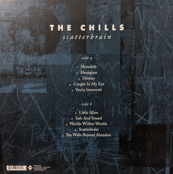 The Chills - Scatterbrain - Mint- LP Record 2021 Fire New Zealand Sky Blue Vinyl - Alternative Rock - Shuga Records