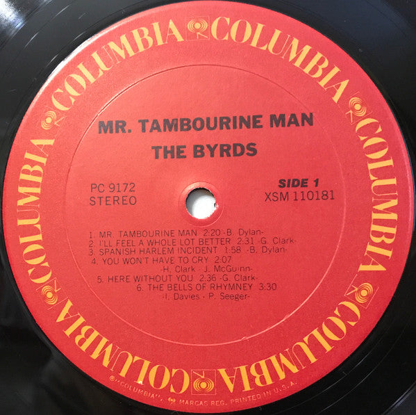 The Byrds - Mr. Tambourine Man (1965) - Mint- LP Record 1980 Columbia USA Vinyl - Pop Rock / Classic Rock - Shuga Records