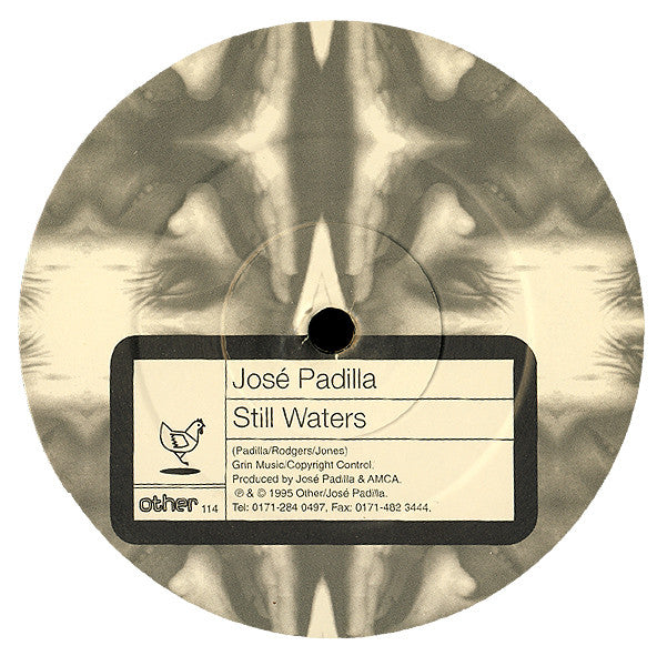José Padilla – Still Waters / Sabor De Verano - VG+ 12" Single Record 1995 Other UK Vinyl - House / Downtempo - Shuga Records