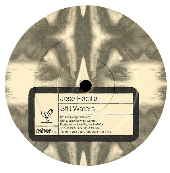 José Padilla – Still Waters / Sabor De Verano - VG+ 12" Single Record 1995 Other UK Vinyl - House / Downtempo