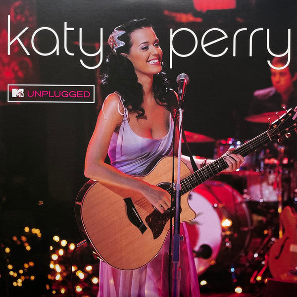 Katy Perry - MTV Unplugged (2009) - Mint- LP Record 2021 Capitol USA Red Vinyl & Insert - Pop Rock / Acoustic - Shuga Records