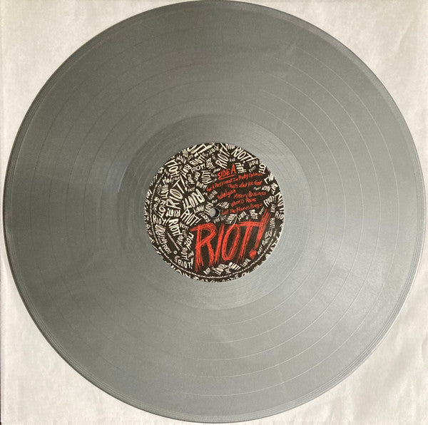 Paramore - Riot! (2007) - Mint- LP Record 2016 Fueled By Rame Silver Vinyl & Insert - Pop Rock / Emo - Shuga Records