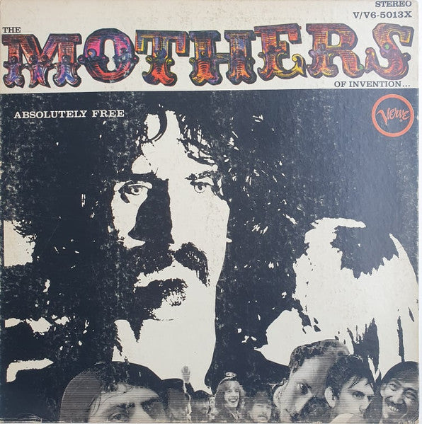 Frank Zappa / The Mothers Of Invention - Absolutely Free (1967) - VG+ LP Record 1972 Verve USA Vinyl - Psychedelic Rock / Avantgarde / Blues Rock - Shuga Records