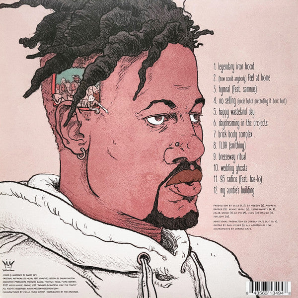 Open Mike Eagle - Brick Body Kids Still Daydream (2017) - Mint- LP Record 2021 Mello Music White Clouds Vinyl - Chicago Hip Hop / Conscious - Shuga Records