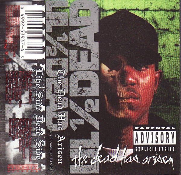 Lil ½ Dead - The Dead Has Arisen - VG+ Cassette 1994 Priority USA Tape - Hip Hop - Shuga Records