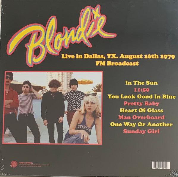 Blondie - King Biscuit Flower Hour - Mint- LP Record 2021 Mind Control Europe Unofficial Vinyl - New Wave / Live Recording - Shuga Records