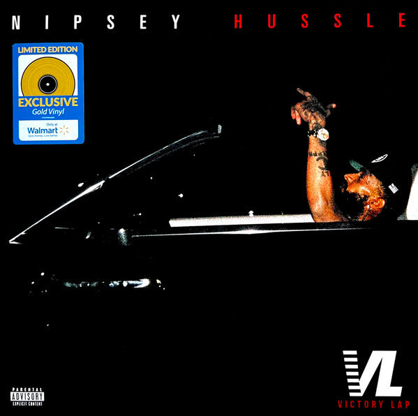 Nipsey Hussle ‎– Victory Lap - Mint- 2 LP Record 2018 Atlantic Walmart Exclusive Gold Vinyl - Hip Hop - Shuga Records