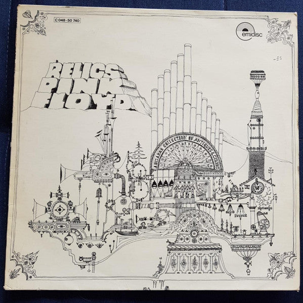 Pink Floyd - Relics - Mint- (VG+ cover) LP Record 1971 Emidisc Netherlands Vinyl - Psychedelic Rock / Prog Rock - Shuga Records