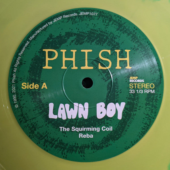 Phish - Lawn Boy - New 2 LP Record 2021 Jemp USA Olfactory Hues Green/Yellow Vinyl - Alternative Rock / Psychedelic Rock - Shuga Records