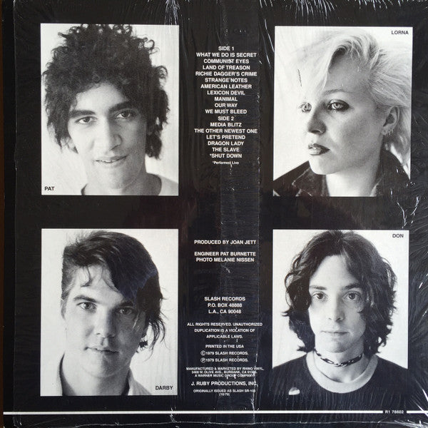 Germs - (GI) (1979) - VG LP Record 2005 Rhino USA 180 gram Vinyl & Insert - Punk Rock / Grail - Shuga Records