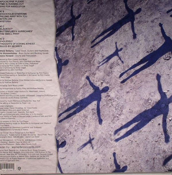 Muse - Absolution (2003) - Mint- 2 LP Record 2009 Warner USA Vinyl & Insert - Alternative Rock - Shuga Records
