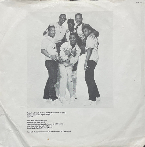 DJ Jazzy Jeff & The Fresh Prince - He's The DJ, I'm The Rapper - VG+ 2 LP Record 1988 Jive Original Vinyl & Matching Inners - Hip Hop