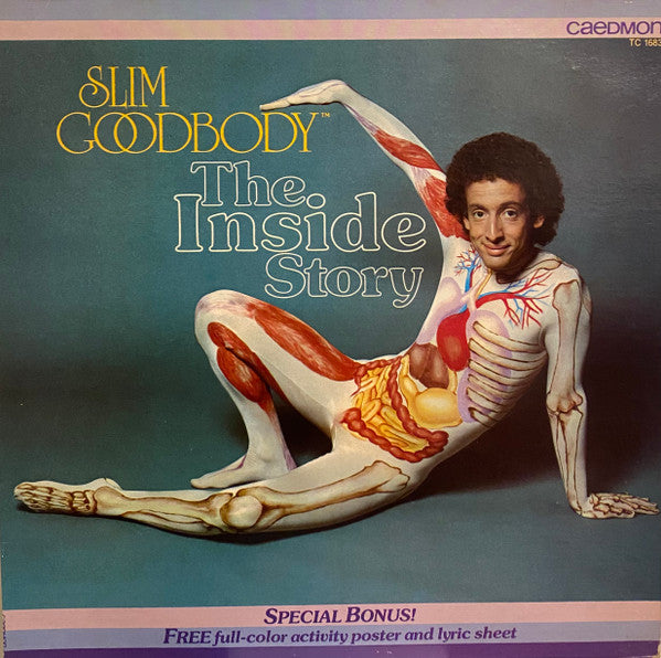 Slim Goodbody - The Inside Story - VG+ LP Record 1981 Caedmon USA Vinyl & Poster - Educational / Spoken Word - Shuga Records