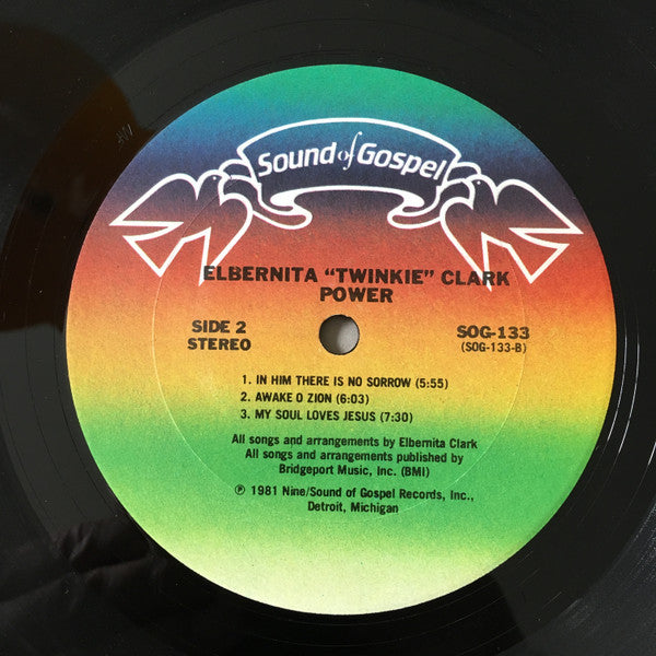 Elbernita Twinkie Clark - Ye Shall Receive Power - VG+ LP Record 1981 Sound Of Gospel USA Original Press Vinyl & Label Booklet - Gospel / Soul / Disco - Shuga Records