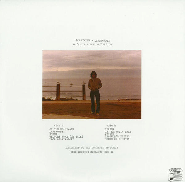 Ducktails - Landscapes - Mint- LP Record 2009 Olde English Spelling Bee USA Vinyl & 2x Inserts - Alternative Rock / Abstract - Shuga Records